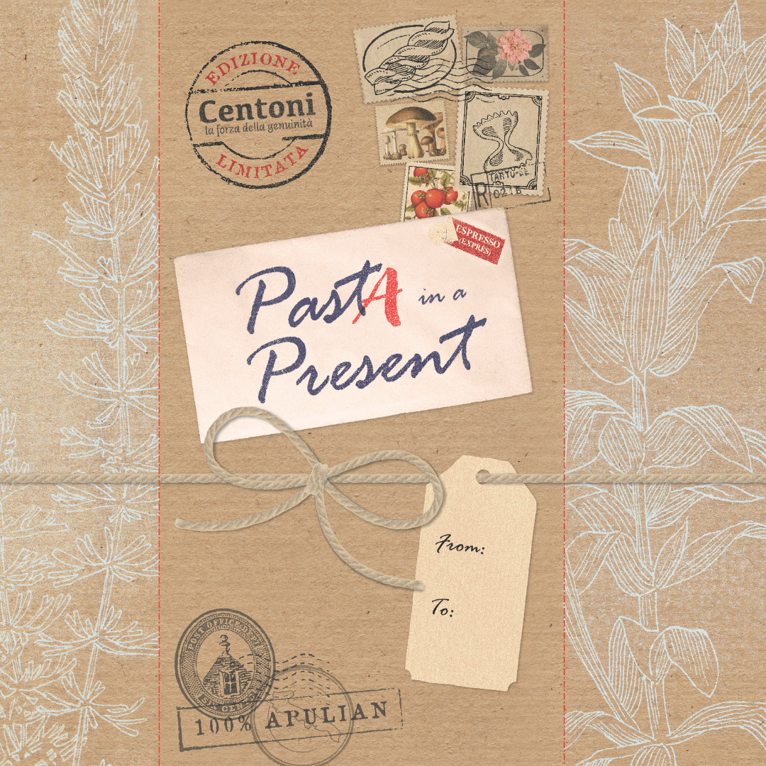 Centoni Pasta in a present