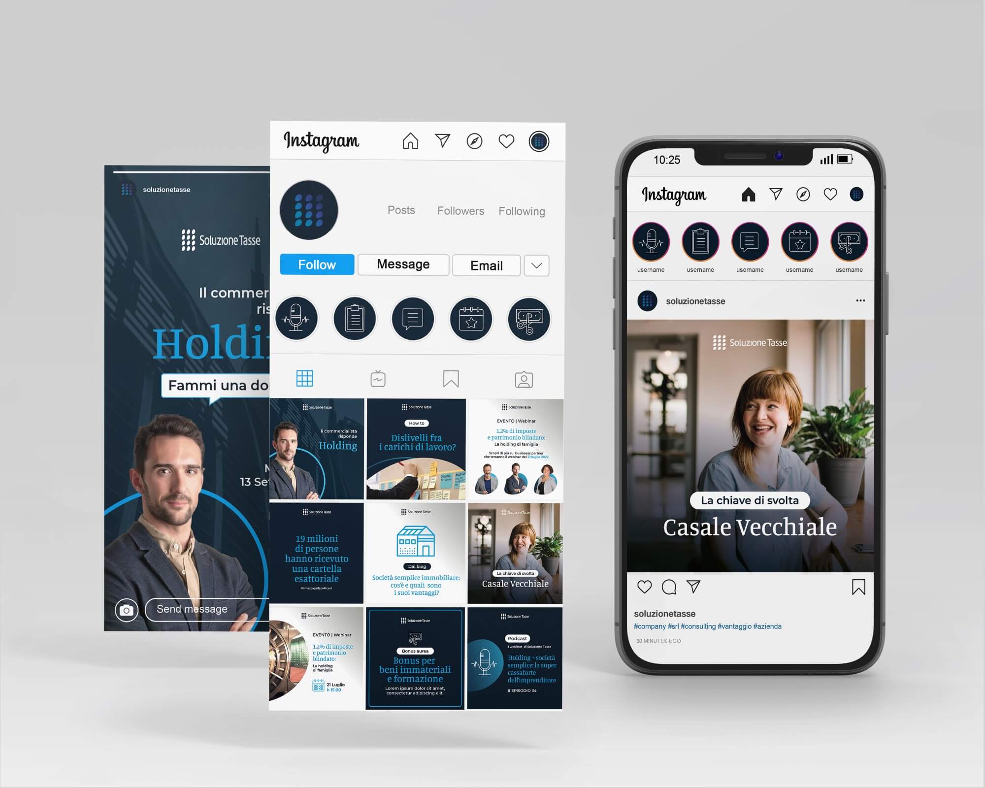 Mockup Social Soluzione Tasse