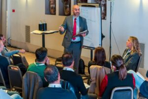 Partecipanti al Mass Group in sessione di co-design