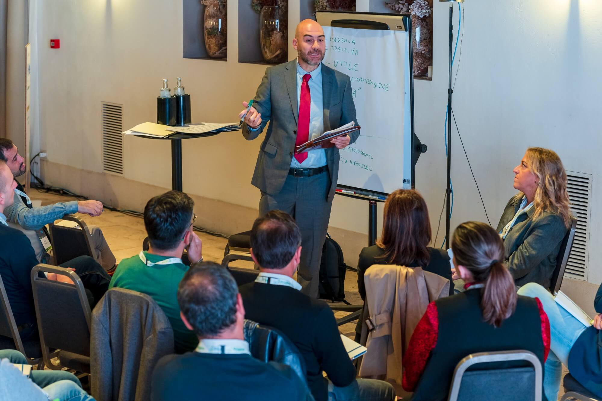 Partecipanti al Mass Group in sessione di co-design